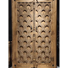 Indian Hand Carved Solid Wooden Cupboard Wardrobe D30