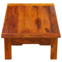 Avalon Handcrafted Rectangular Solid Wood Coffee Table Honey