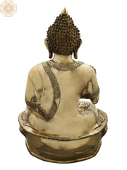 Indian Gautam Buddha Buddhist Buddha In Brass Statue