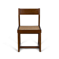 The Gileteen Wooden Rattan Arm Chair for Living Room Solid Wood