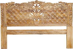 Hand Carved King Size Bed Headboard Bed Head H1