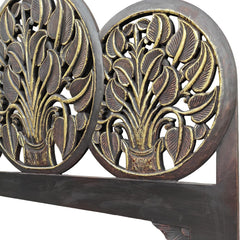 Hand Carved King Size Bed Headboard Bed Head H20
