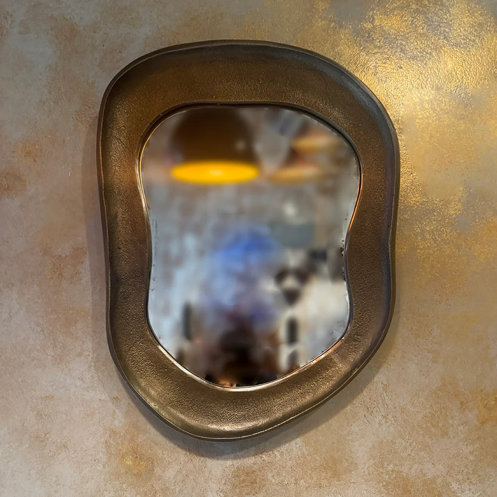 Hand Made Metal Wall Mirror 90