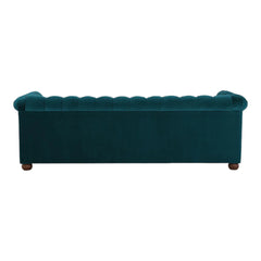 Chesterfield Brenna 3 Seater Solid Wood Fabric Sofa CHSE04