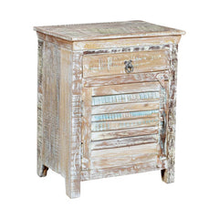 SALVAGE Reclaimed Wooden  Rustic  Bedside Table 19