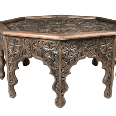 Indian Hand Carved Solid Wood Coffee Table C48