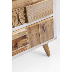 The Attic Duns Wooden Chest of Drawer White