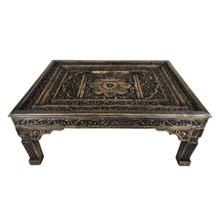 Indian Hand Carved Solid Wood Coffee Table C49