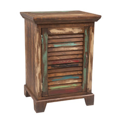 Nirvana  Reclaimed  Solid Wood Bedside Table    20