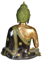 Indian Lord Buddha Tibetan Buddhist Buddha In Brass Statue