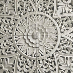 Hand Carved King Size Bed Headboard Bed Head H2