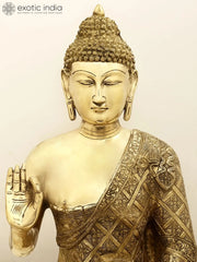 Indian Buddha Tibetan Buddhist Buddha In Brass Statue