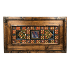 Mughal Hand Painted Solid Wood Coffee Table C25