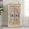 Indian Vintage Hand Carved Solid Wood Cabinet D123