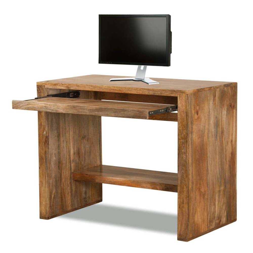 The Attic Holden Solid Wood Computer Table Natural