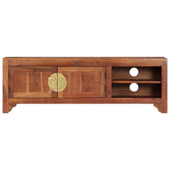 Avalon  Solid wood 2 Drawer Tv Unit Brown 120cm