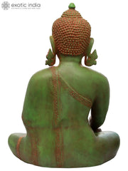 Indian Lord Buddha Tibetan Buddhist Buddha In Brass Statue