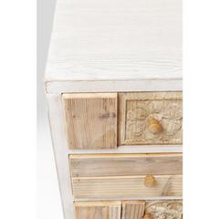 The Attic Duns Wooden Chest of Drawer Natural