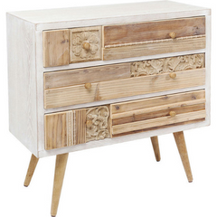 The Attic Duns Wooden Chest of Drawer Natural