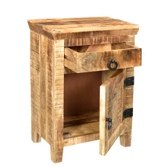 Mango Classic Handmade Solid Mango Wood  Bedside Table    22