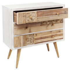 The Attic Duns Wooden Chest of Drawer Natural