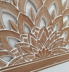 Hand Carved King Size Bed Headboard Bed Head H3