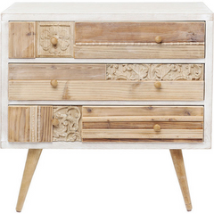 The Attic Duns Wooden Chest of Drawer Natural