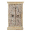 Indian Vintage Hand Carved Solid Wood Cabinet D123