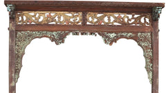 Hand Carved Solid Wood Tall Bar Counter 01