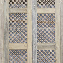 Indian Vintage Antique Hand Carved Wooden Door 19