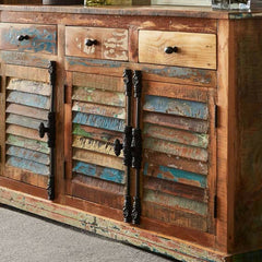 Shutter Reclaimed Wood Sideboard 1.6M