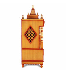 Sheesham Wood Handmade Mandir Home Temple In Brown