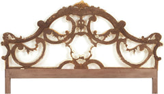 Hand Carved King Size Bed Headboard Bed Head H5