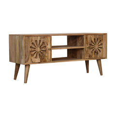 The Gileteen Handmade Solid Mango Wood Media TV Units B20