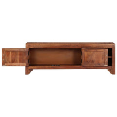 Avalon  Solid wood 2 Drawer Tv Unit Brown 120cm