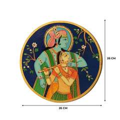 Traditional Rajasthani Hand Painted Wall Decor Plates 25