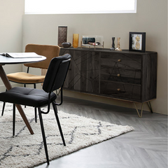 The Attic Oslo Solid Wood Sideboard Walnut