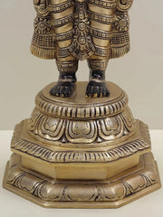 Indian Lord Tirupati Balaji Brass Statue