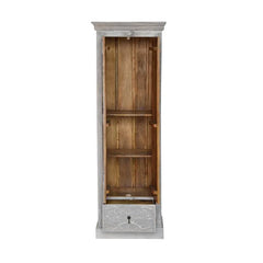 Indian Hand Carved Solid Wooden Cupboard Wardrobe D52