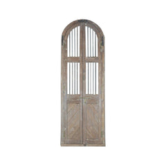 Indian Vintage Antique Hand Carved Solid Wood Door 98