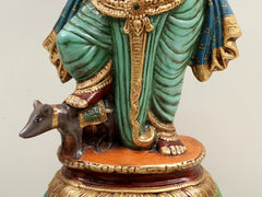 Indian Lord Ganesha Handmade Brass Statue