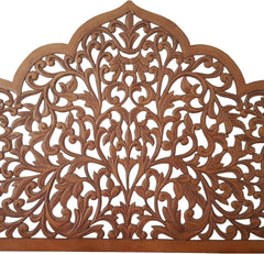 Hand Carved King Size Bed Headboard Bed Head H6