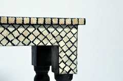 MAAYA Bone Inlay Solid wood Hall Side Table