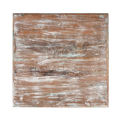 Takhat Indian Salvage Reclaimed Wood Hand Carved Coffee Table C58