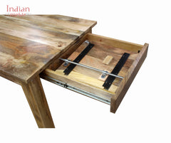 Handmade Indian Furniture Mango Wood Dining Table