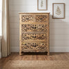Dynasty Hand Carved Solid Wood Dresser Chest Of Drawers D65