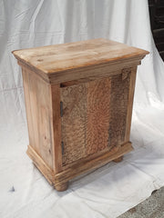 Indian Hand Carved Solid Wooden Bedside Table 55x34x60 cm