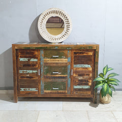 Nirvana Reclaimed Timber Boat Wood Sideboard C36