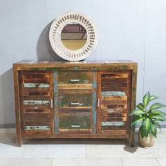 Nirvana Reclaimed Timber Boat Wood Sideboard C36