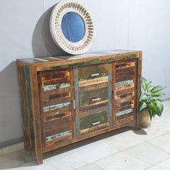 Nirvana Reclaimed Timber Boat Wood Sideboard C36